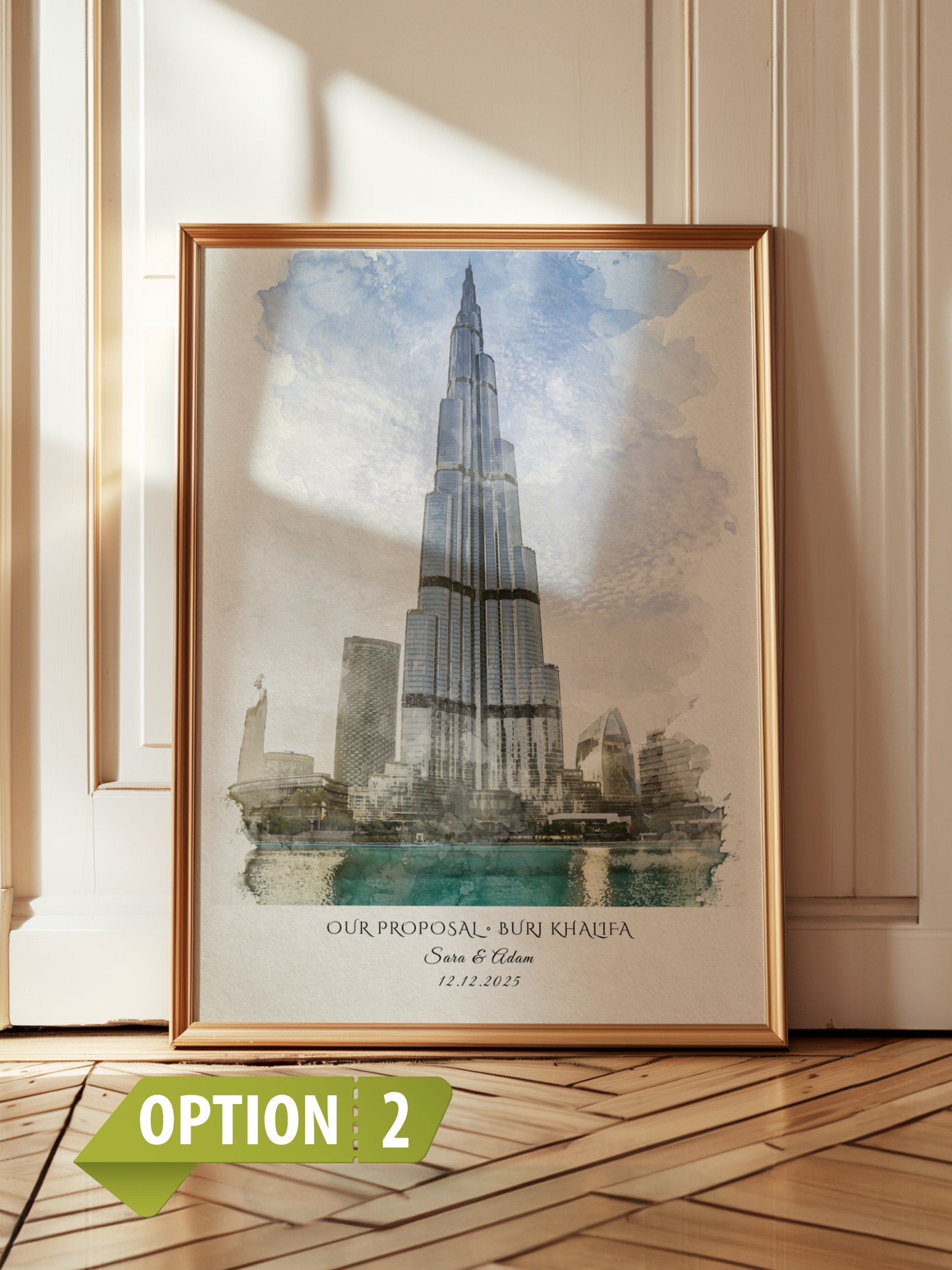 Watercolor Proposal Spot Poster