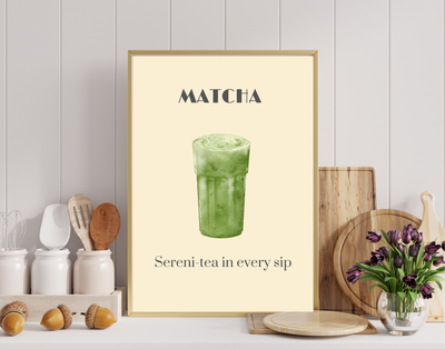 Matcha Framed Poster